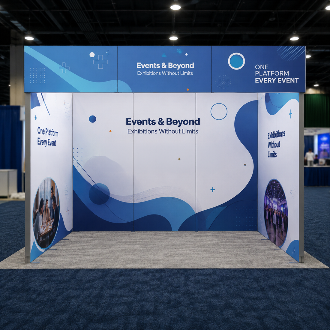 Foldable SEG  Exhibition Display - Model 11