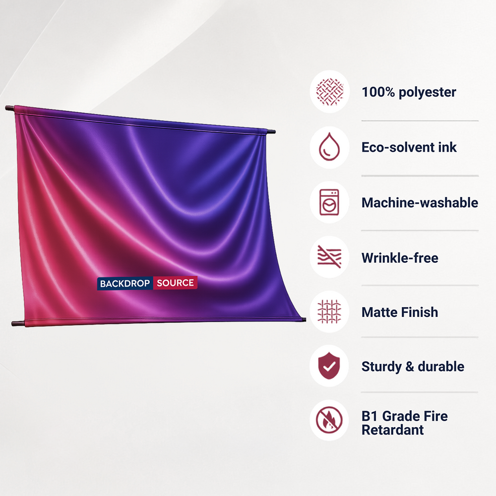 Duplex Shiny Satin Polyester