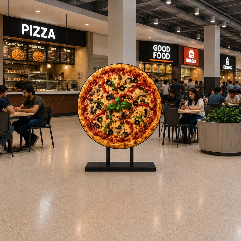 360° Branding Round Backdrop