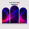 Arch Party Sets Backdrop with Plinth - Model 1