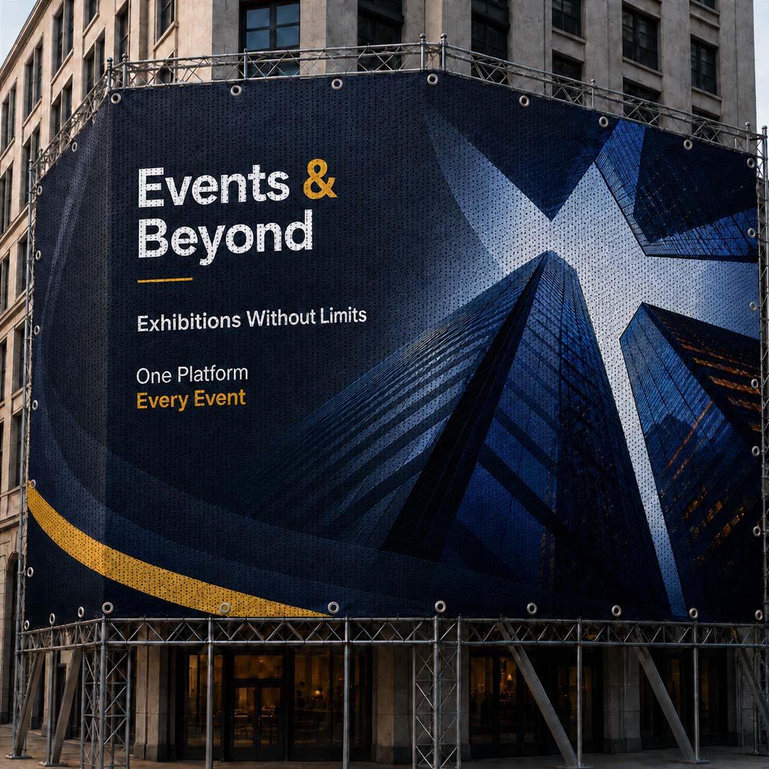 Scaffolding Banner