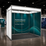 Shell scheme Exhibition Graphics for 3m Wide x 2m Depth Booth