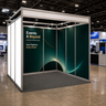 Shell scheme Exhibition Graphics for 3m Wide x 3m Depth Booth