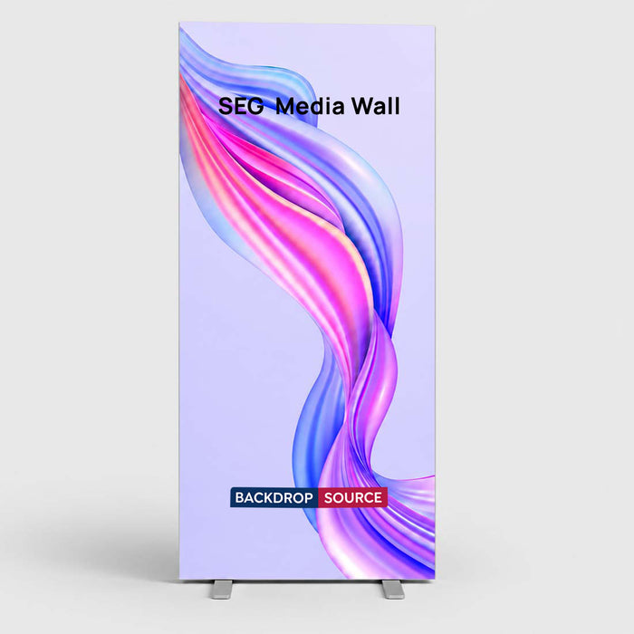 SEG Fabric Media Display - 1m W x 2m H