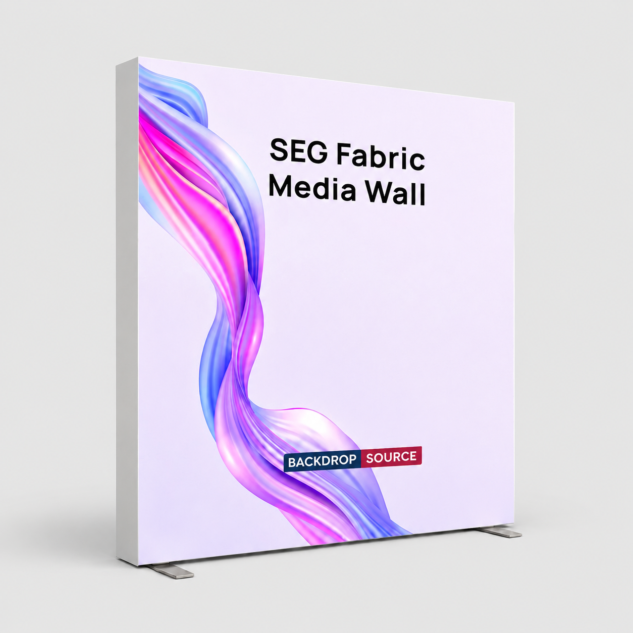 SEG Fabric Media Display - 2.4m W x 2.5m H