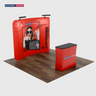 3m x 3m Curved Exhibit Pro 3-in-1 Display Kit with Illume Lights