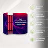 360° Custom Printed Exhibition Booth Backdrop Display with LED lights