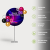 Aluminium Balloon Stand / Question Mark Balloon Stand
