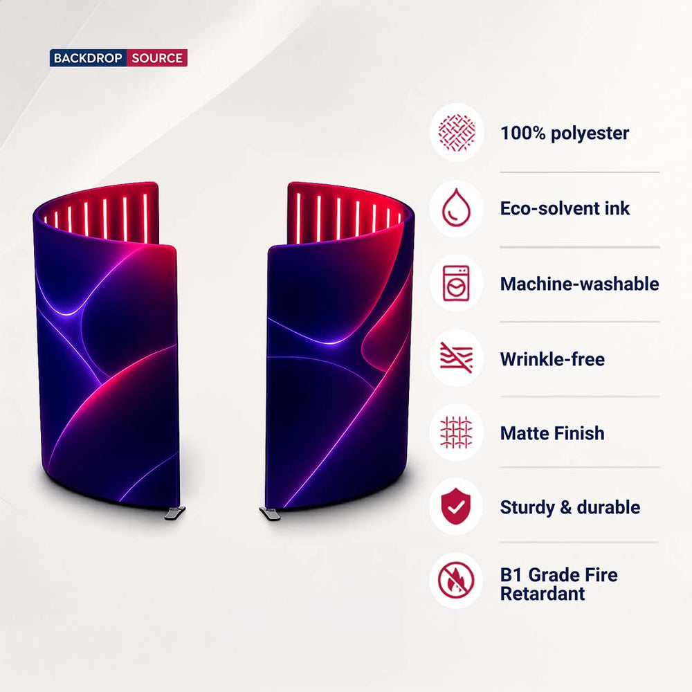 360° spinner booth enclosure