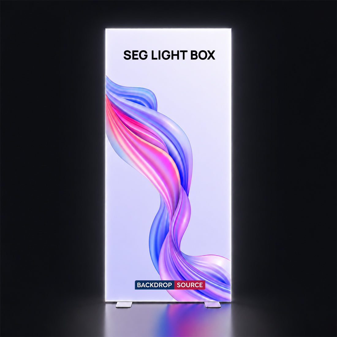 Backlit SEG Fabric Display Frame - 80mm Depth Aluminum Profile