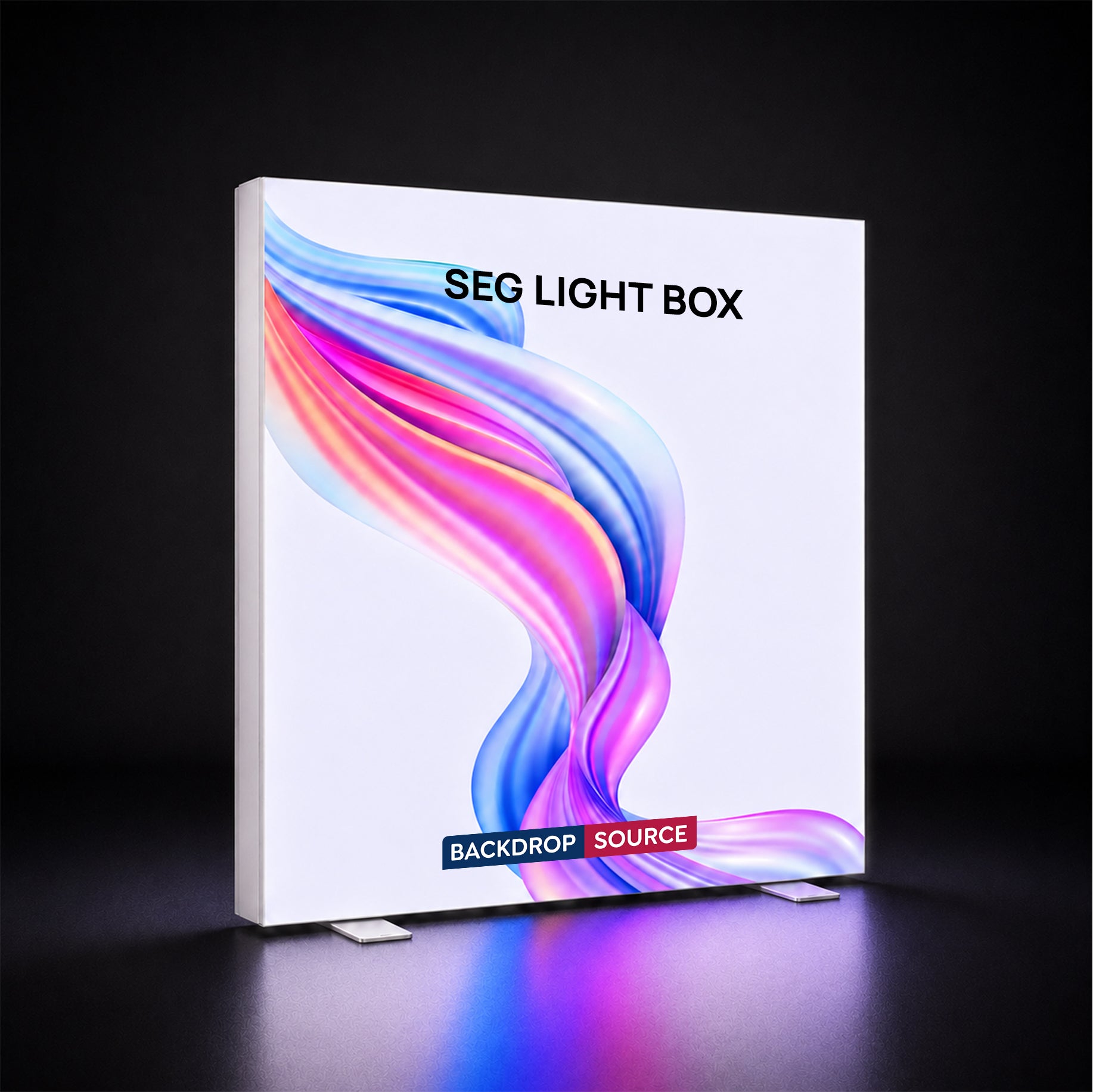 Backlit SEG Fabric Display Frame - 120mm Depth Aluminum Profile