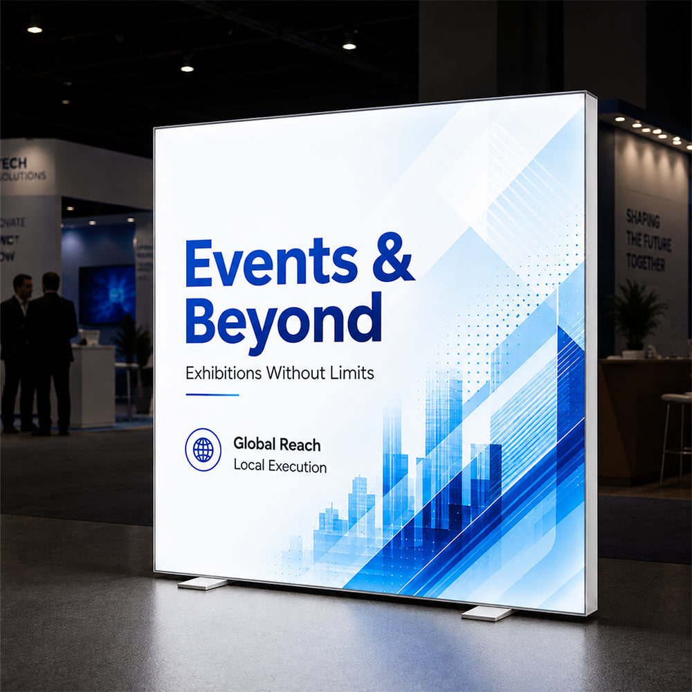 Backlit SEG Fabric Display Frame - 120mm Depth Aluminum Profile