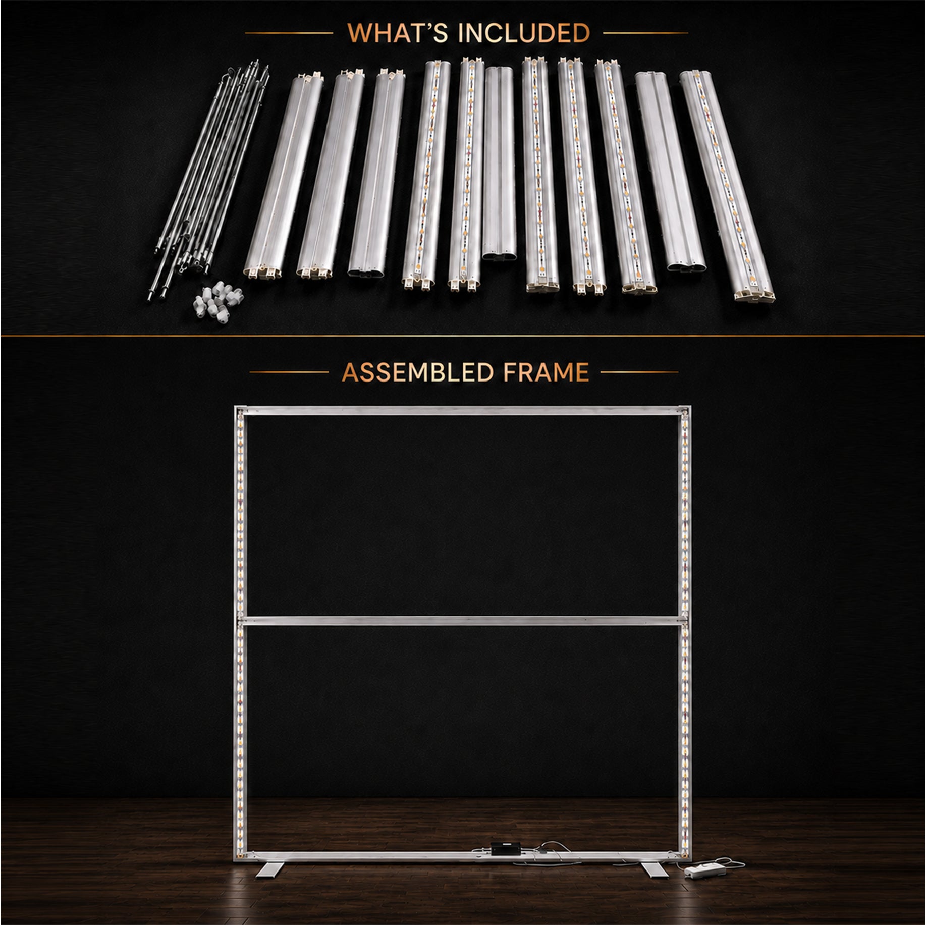 Backlit SEG Fabric Display Frame - 120mm Depth Aluminum Profile