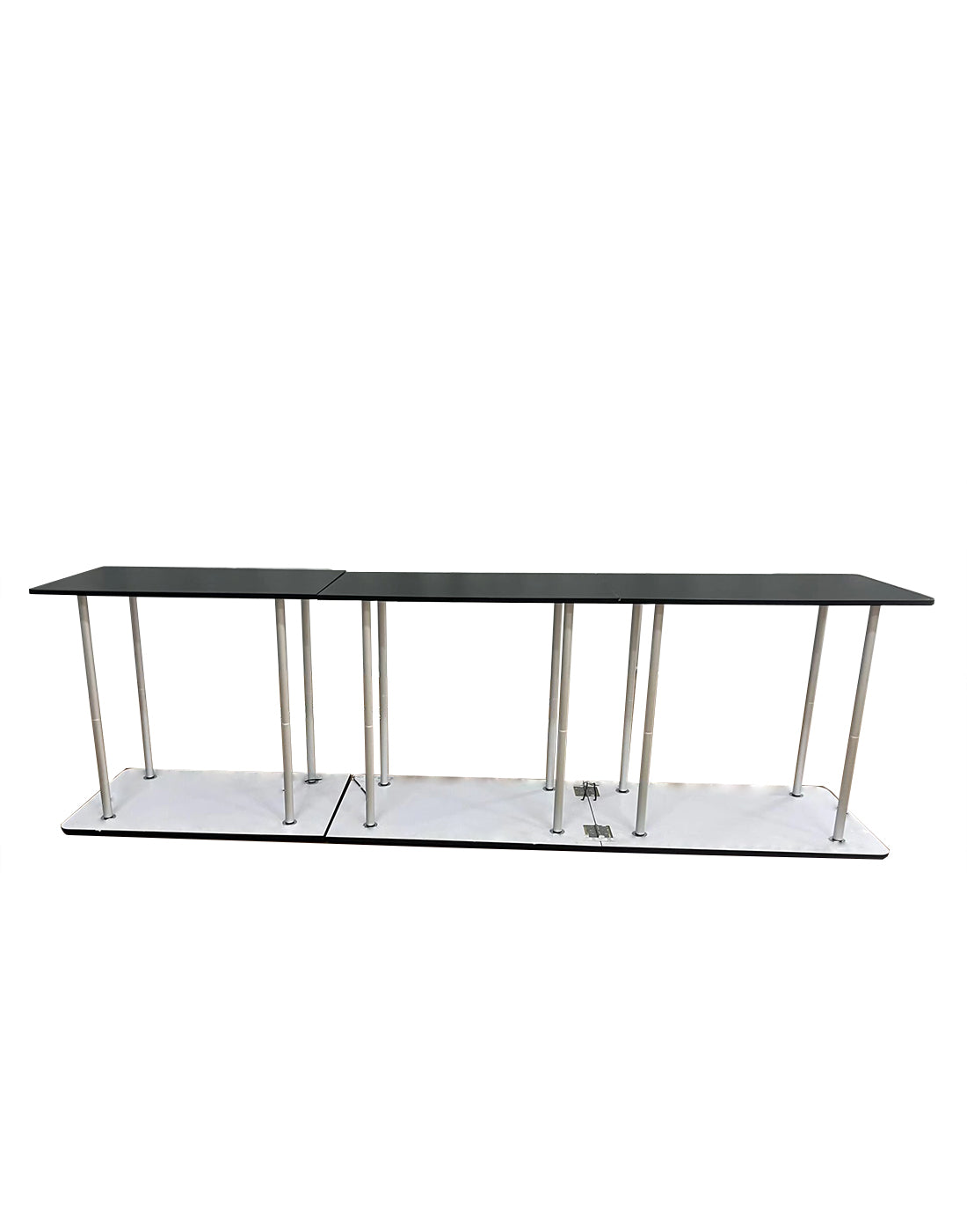 Backlit fabric LED Counter Display 3m W