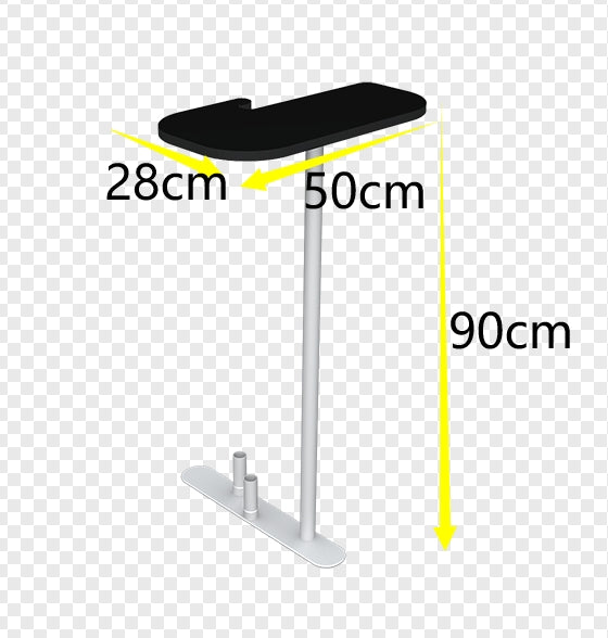 6x3m Booth Kit with Inclined Walls, L-Arch TV Mount & 2 Counters