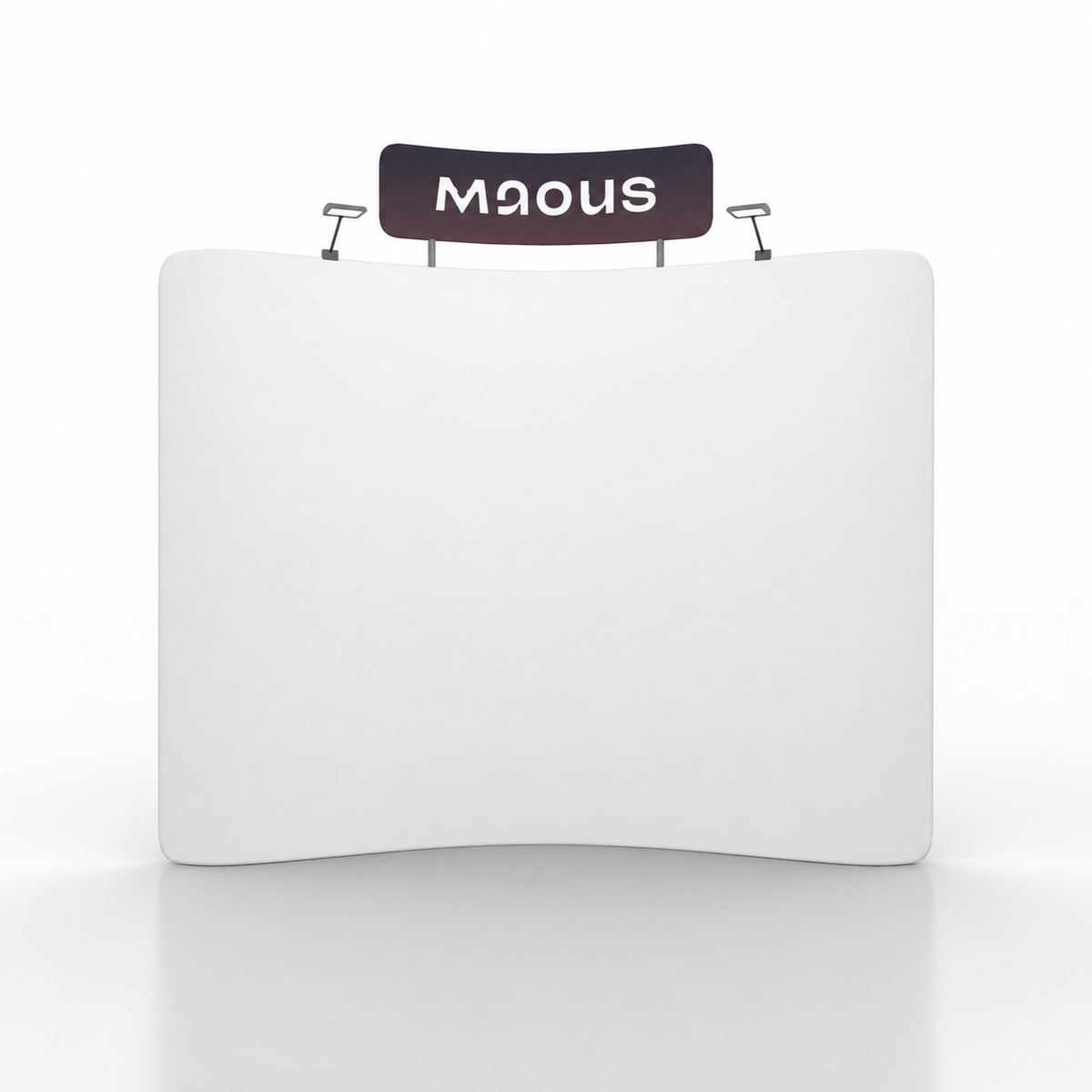 Curved Top Header Display
