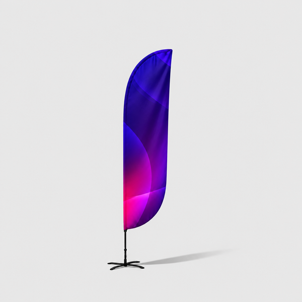 Convex Feather Flag with Uni-Fit Pole