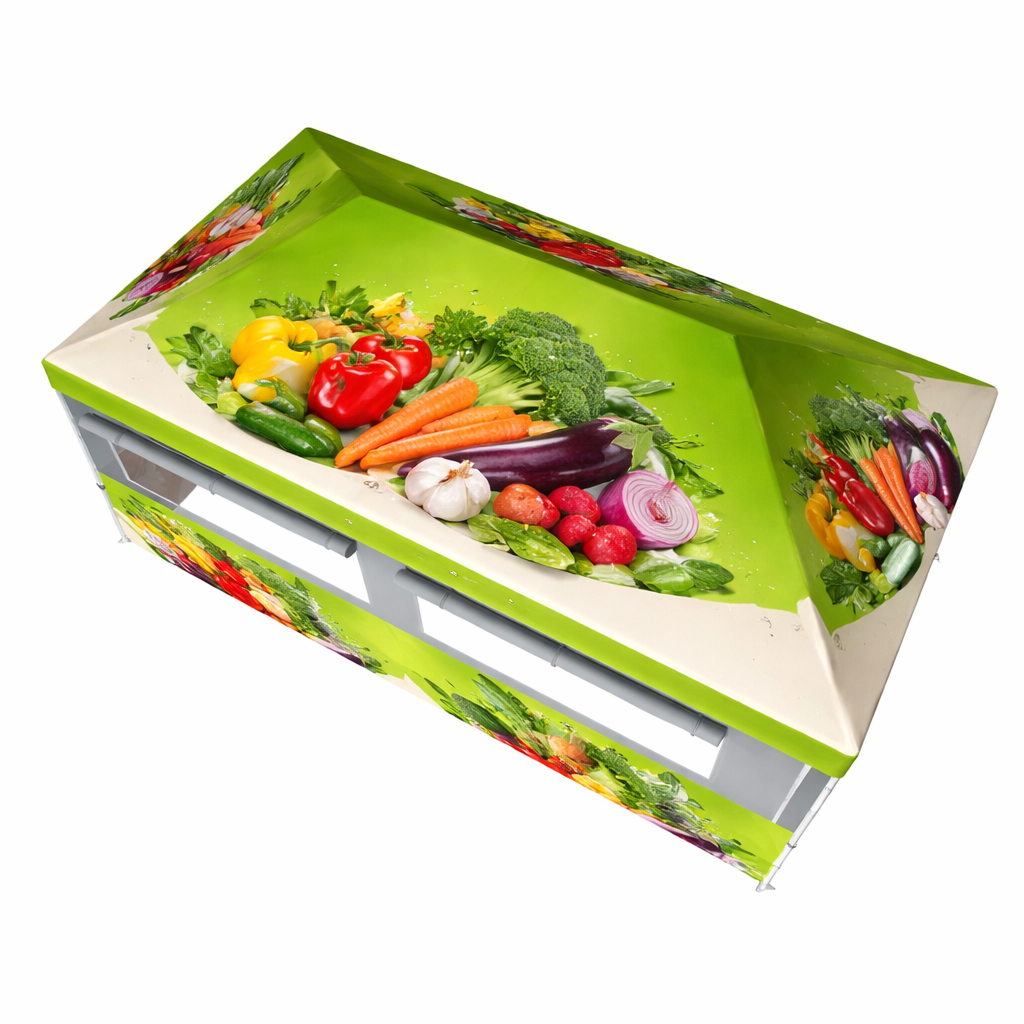 4.5m x 3m Custom Food Booth Canopy Tent