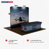 Compact 3mx3m Booth Kit with Backwall and Table Cover