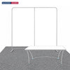 Compact 3mx3m Booth Kit with Backwall and Table Cover