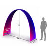 C Shape Tension Fabric Arch - 3m