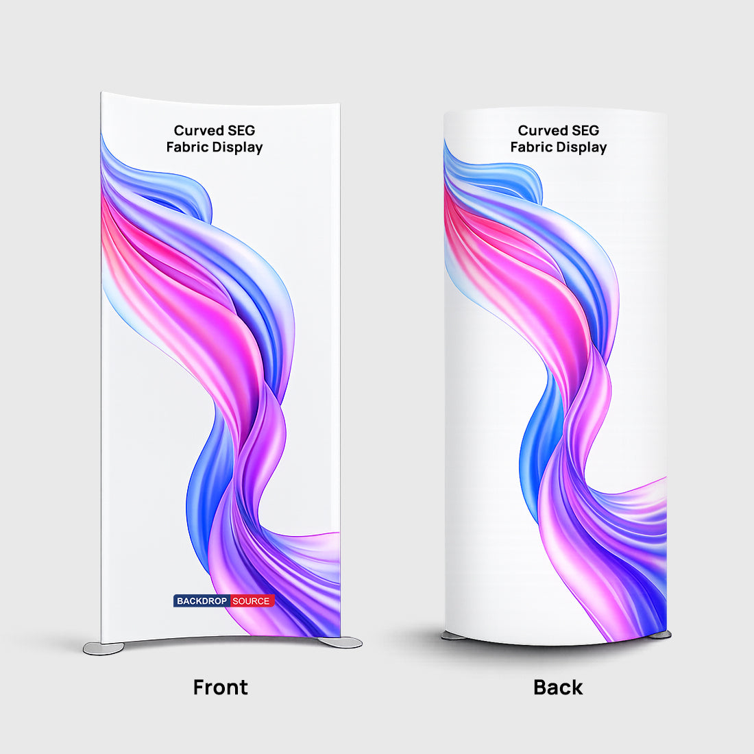 Curved SEG Fabric Display