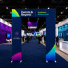 Fabric Full Open Square Arch Display