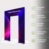 Fabric Square Welcome Arch Stand