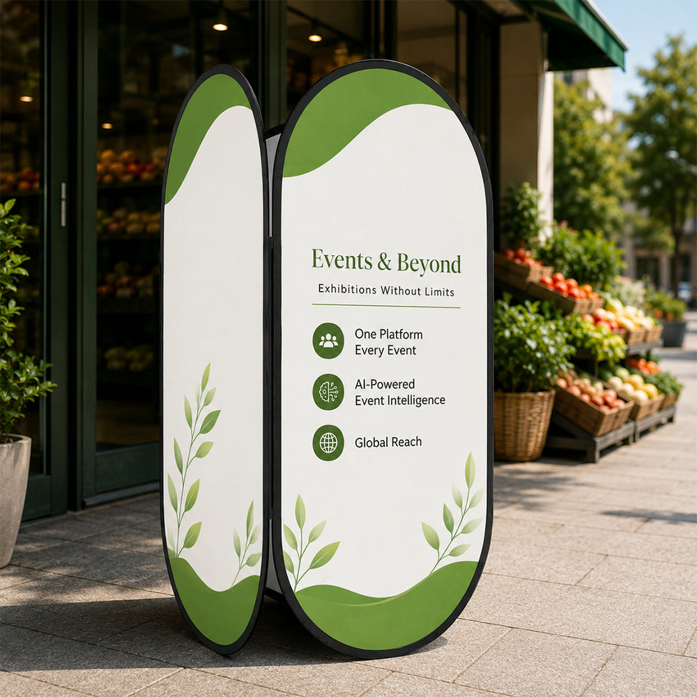 Fabric Tower Pop Up Banners