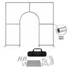 Fabric Welcome Arch Display Stand