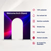 Fabric Welcome Arch Display Stand