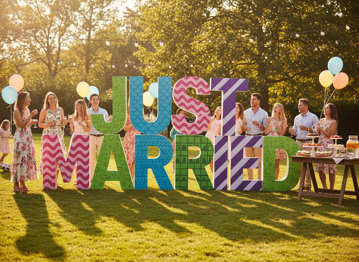 Freestanding 3D Words & Phrases Display Stand