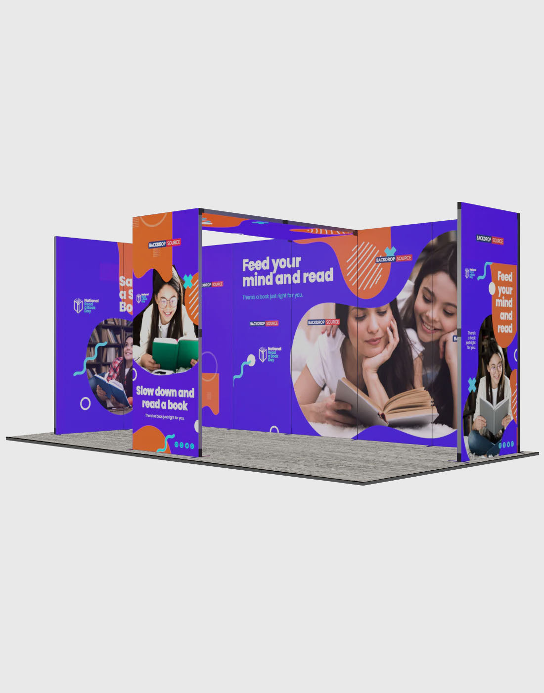 Foldable SEG  Exhibition Display - Model 14