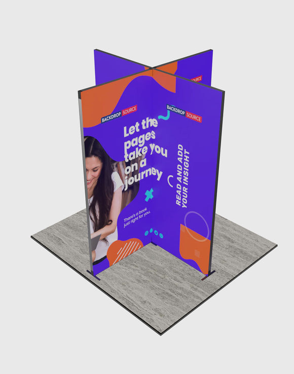 Foldable SEG Exhibition Display - Model 8