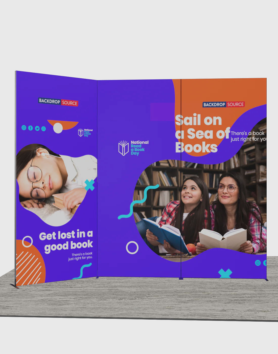 Foldable SEG Exhibition Display - Model 9