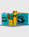 Modular Booth Kits 6m x 6m - Model 01