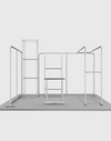 Modular Booth Kits 6m x 6m - Model 01
