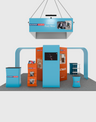 Modular Booth Kits 6m x 6m - Model 02