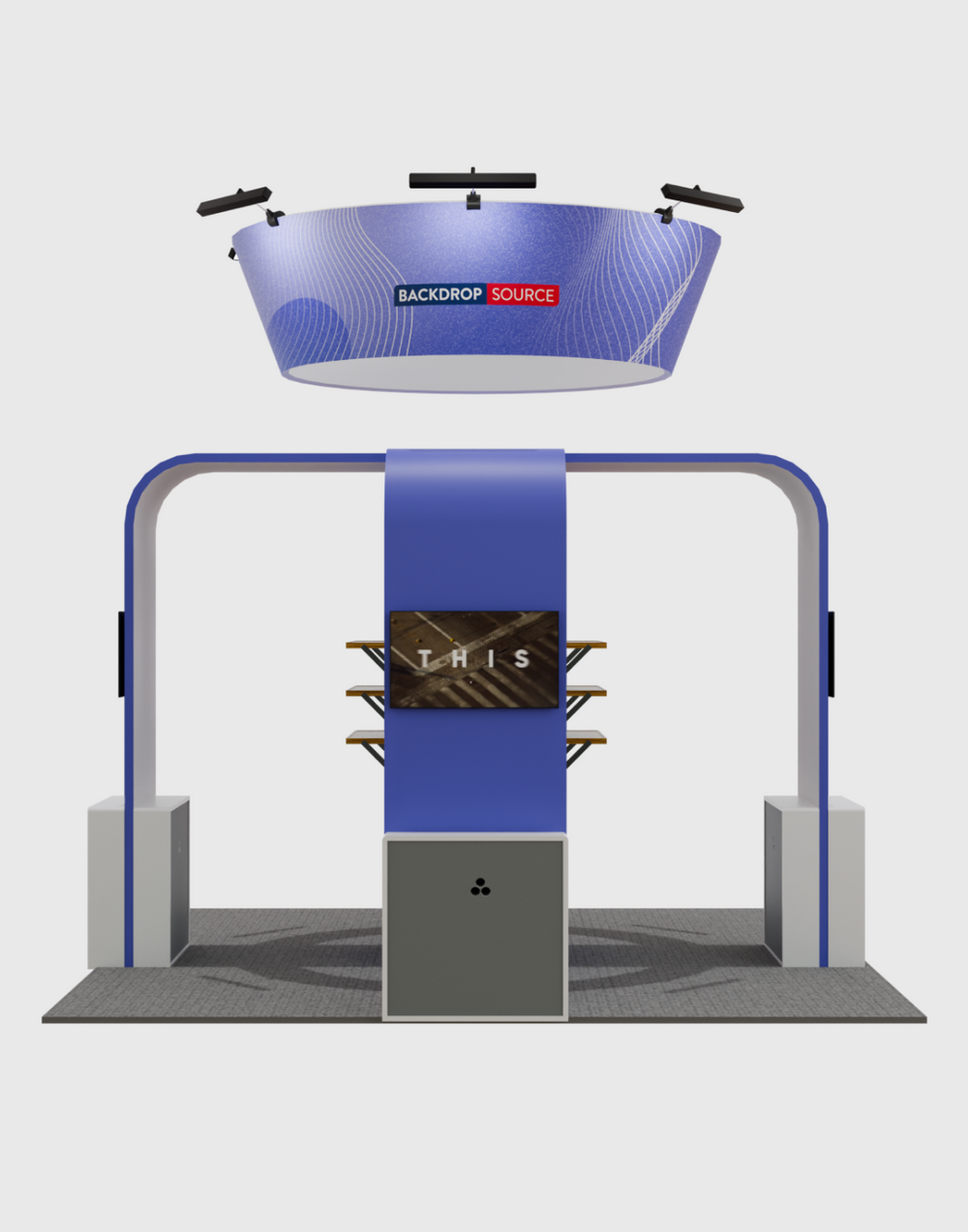 Modular Booth Kits 6m x 6m - Model 03
