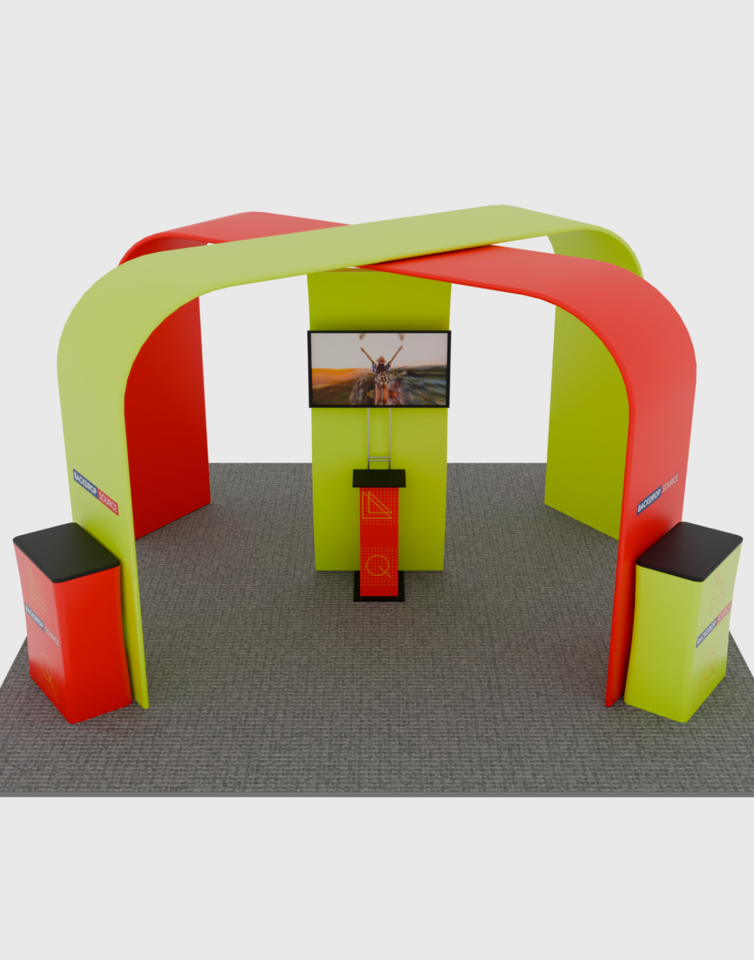 Modular Booth Kits 6m x 6m - Model 05