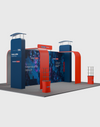 Modular Booth Kits 6m x 6m - Model 04