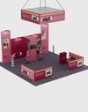 Modular Booth Kits 6m x 6m - Model 07