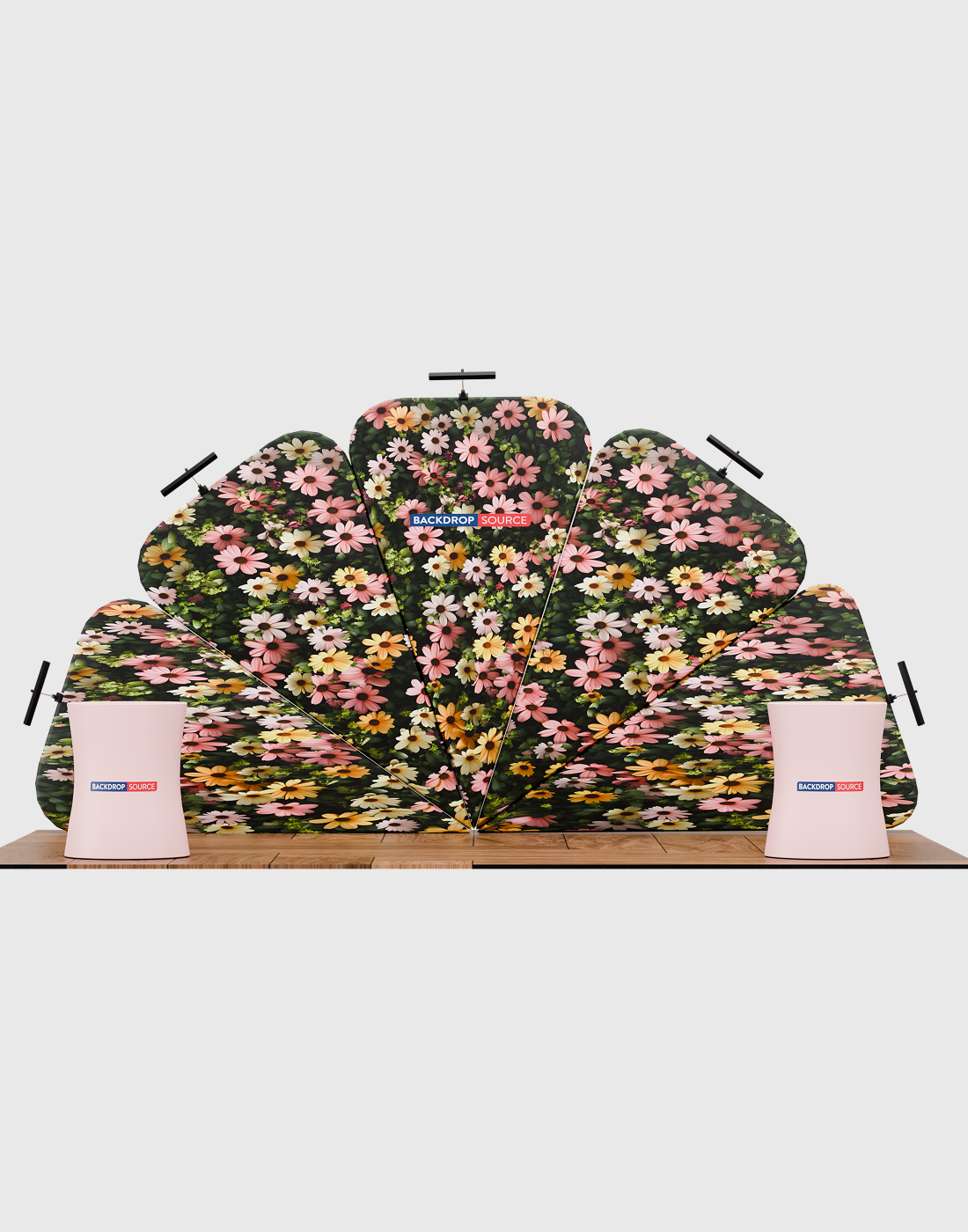 Portable Exhibit Display 3m x 6m - Model 2