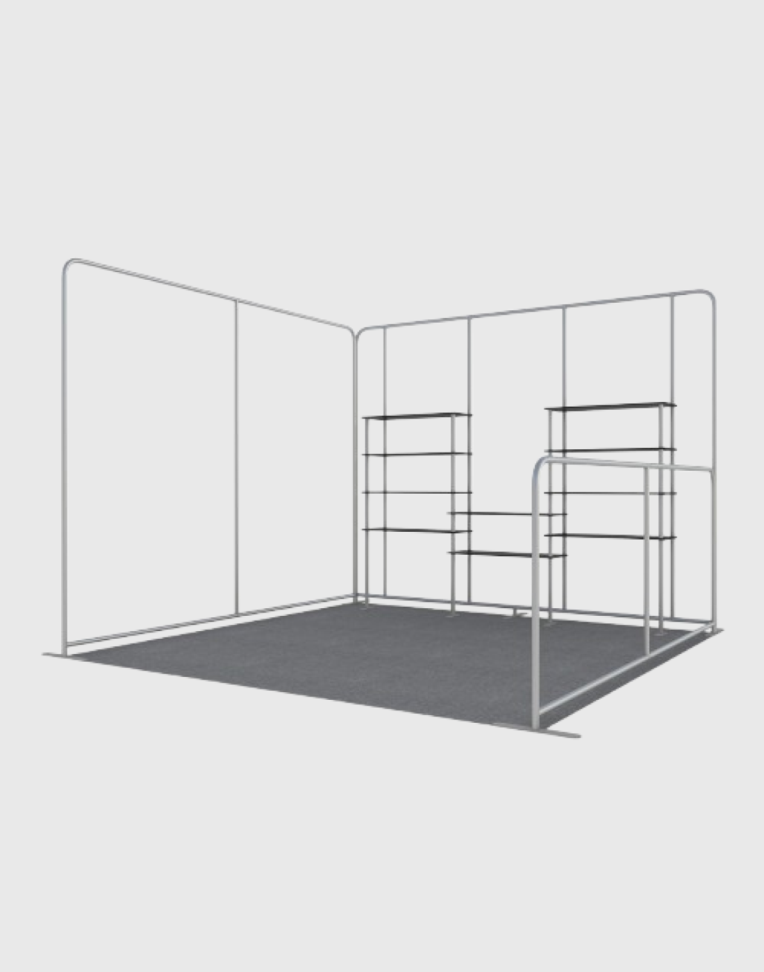 Portable Exhibit Display 3m x 3m - Model 21