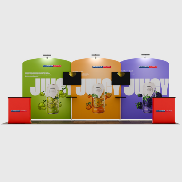 Portable Exhibit Display 6m x 3m - Model 11