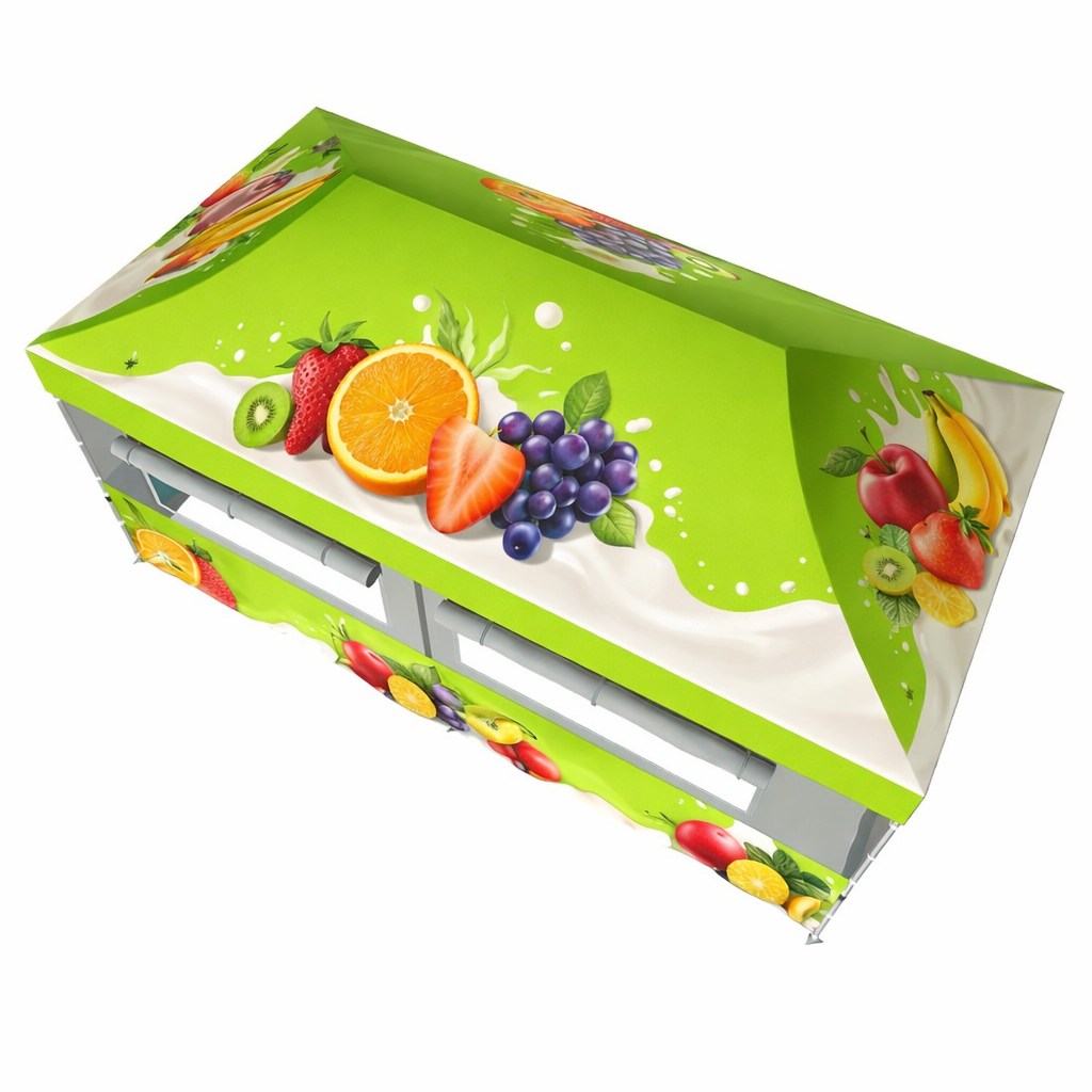 6m x 3m Custom Food Booth Canopy Tent