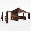 3m x 3m 10ft x 10ft Fabric Canopy Kit with L-Shaped Wings & 4 TV Displays
