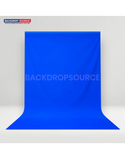Heavy Duty Pure Muslin Photography Backdrop - Chroma Blue
