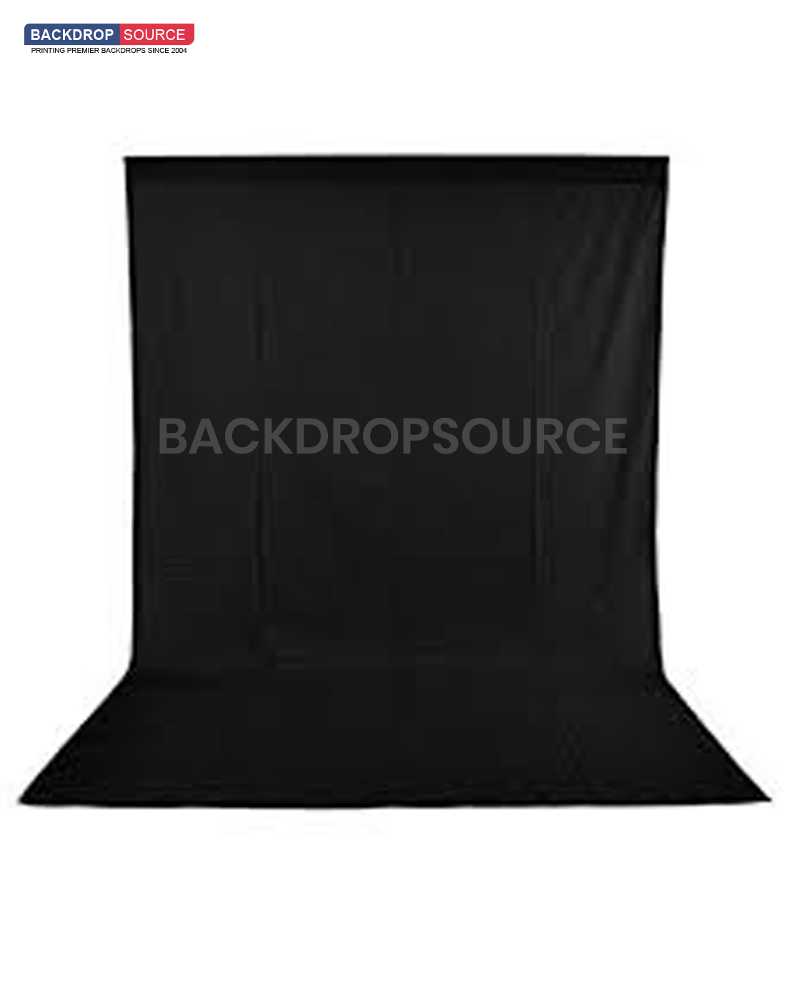 Tuff Backdrop Heavy Duty Pure Muslin Photography Backdrop - Black – Backdropsource AU