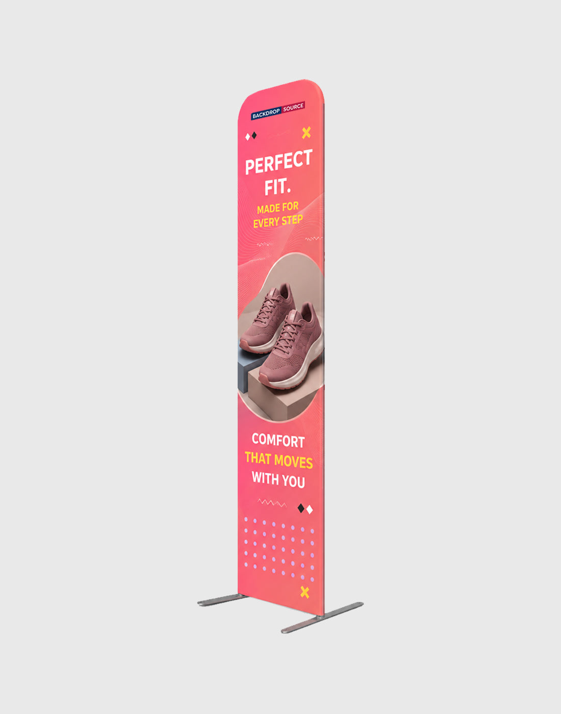 6x6m Magnetic Booth Kit with Y-Shape Walls & Reception Counter